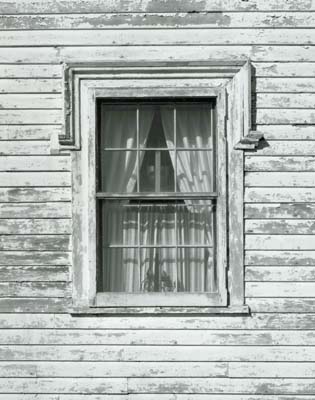 Light Keeper's Window, Baker's Island, MA