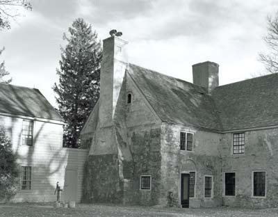 Rear of Farm House, Spencer-Peirce-Little Farm, Newbury, MA