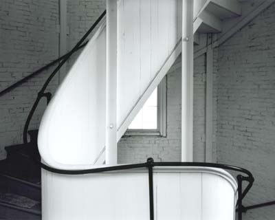 Spiral Stair Railing, Boott Cotton Mills, Lowell MA