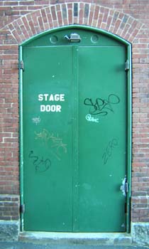 Stage Door, The Music Hall, Portsmouth NH